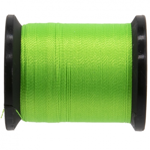 Uni Neon Tying Thread 1/0 50 Yards Green Fly Tying Threads (Product Length 50 Yds / 45.7m)